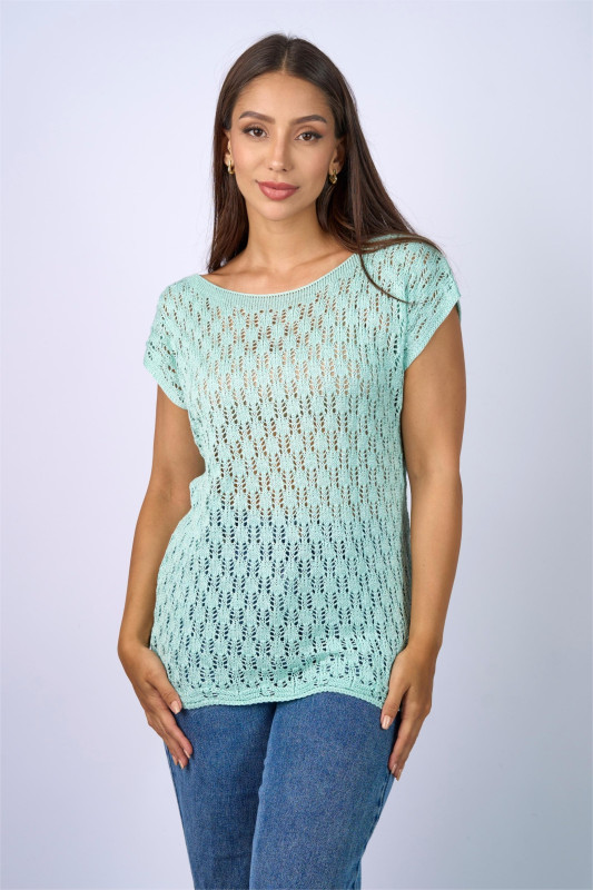 BLUSA VERAO TRABALHADA- 342